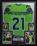 FRAMED SEATTLE SEAHAWKS DEVON WITHERSPOON AUTOGRAPHED SIGNED JERSEY JSA COA