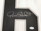 OAKLAND RAIDERS JIM PLUNKETT AUTOGRAPHED WHITE JERSEY "SB XV MVP" PSA/DNA 229530