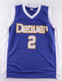 Alex English Signed Denver Nuggets Jersey (JSA COA) 8xNBA All-Star (1982-1989)