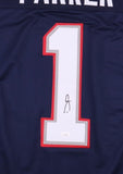 DeVante Parker Signed New England Patriot Jersey (JSA COA) All Pro Wide Receiver