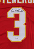 Jan Stenerud Signed Chiefs Jersey (PSA COA) Kansas City Kicker (1967-1979) H O F