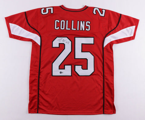 Zaven Collins Signed Cardinals Jersey (Beckett Holo) Arizona 1st Rnd Pck 2021