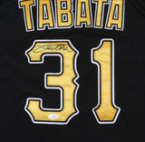 Jose Tabata Signed Pirates Majestic MLB Jersey (JSA COA) Pittsburgh OF 2010-2015