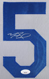 Mookie Betts Authentic Signed Grey Pro Style Framed Jersey Autographed JSA