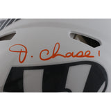 JaMarr Chase Autographed Cincinnati Bengals Authentic 24STS Helmet Beckett 48971