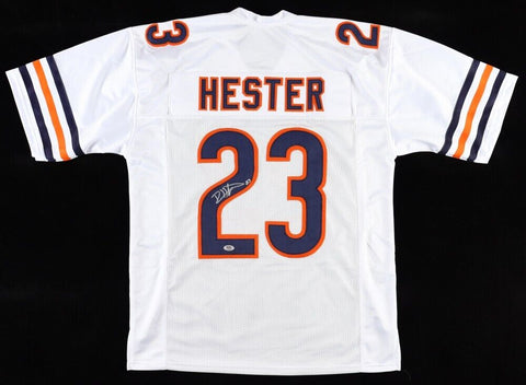 Devin Hester Signed Chicago Bears Jersey (PSA) NFL's All Time Return Leader