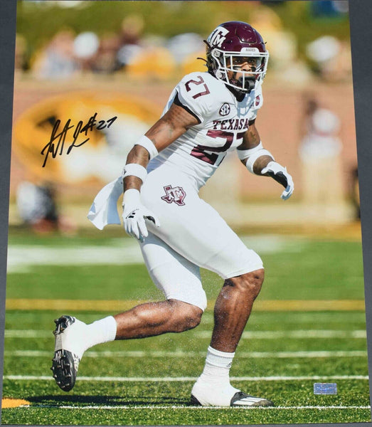 ANTONIO JOHNSON SIGNED AUTOGRAPHED TEXAS A&M AGGIES 16x20 PHOTO COA