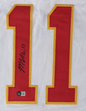 Marquez Valdes-Scantling Signed Kansas City Chief Jersey (Beckett) 2018 Drft Pck