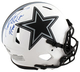 Cowboys Deion Sanders "Primetime" Signed Lunar F/S Speed Proline Helmet BAS Wit