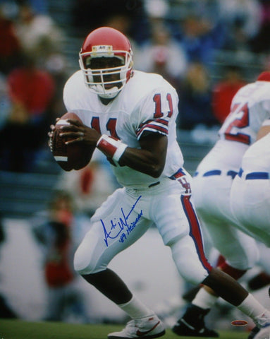 Andre Ware Autographed 16x20 Looking To Pass Photo- TriStar Authenticated