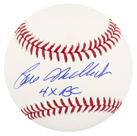 Bill Madlock Signed Rawlings Official MLB Baseball w/4x BC - (SCHWARTZ COA)