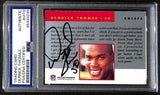 Derrick Thomas HOF Signed/Auto 1991 Pro Line Portraits #196 Chiefs PSA/DNA187964