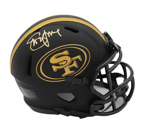 Steve Young Signed San Francisco 49ers Speed Eclispe NFL Mini Helmet