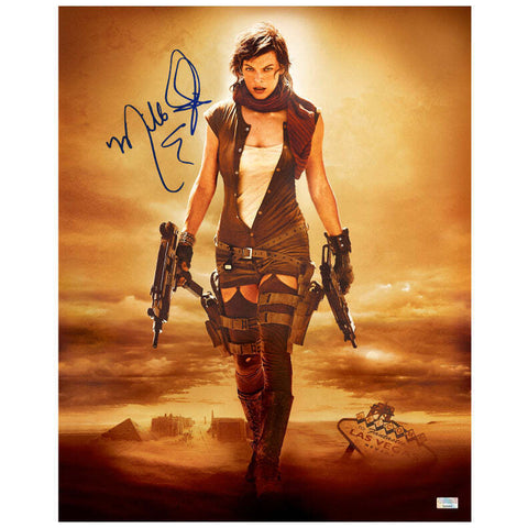 Milla Jovovich Autographed 2007 Resident Evil Extinction Alice 16x20 Photo