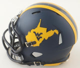 Mike Vanderjagt Signed West Virginia Mountaineers Speed Mini Helmet (Beckett) PK