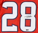 Joe Mixon Signed Houston Texans Jersey (PIA) 3x1000 Yard Rush / Running Back