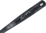 Gunnar Henderson Baltimore Orioles Signed Black Louisville Slugger Bat BAS