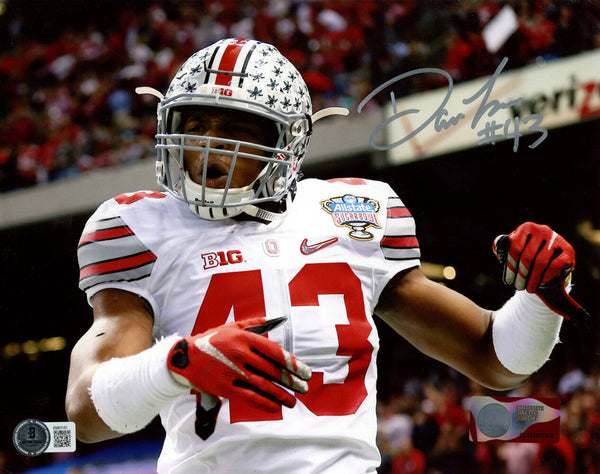 Darron Lee Autographed Ohio State Buckeyes 8x10 Photo Beckett 47348