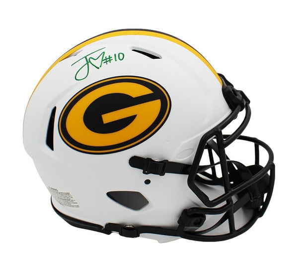 Jordan Love Signed Green Bay Packers Speed Authentic Lunar NFL Helmet