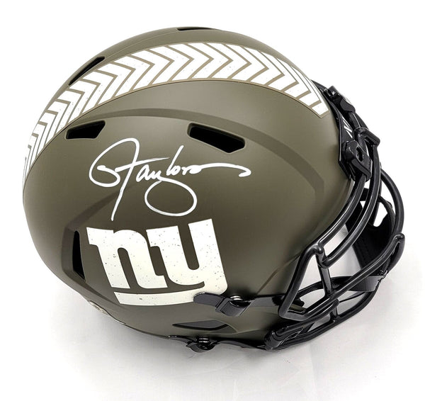 Lawrence Taylor Signed New York Giants Salute To Service Replica Helmet Beckett