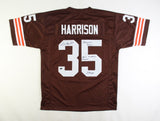 Jerome Harrison Signed Jersey Inscbd "Browns Single Game Rushing Record 286 Yds"