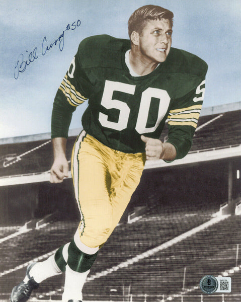 Bill Curry Autographed/Signed Green Bay Packers 8x10 Photo BAS 47875