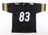 Heath Miller Signed Pittsburgh Steelers Jersey (TSE COA) 2xPro Bowl Tight End