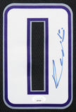 Kings Domantas Sabonis Authentic Signed Black Nike Framed Jersey JSA #AR73563