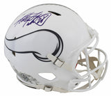 Vikings Adrian Peterson Signed STS III Full Size Speed Proline Helmet BAS Wit