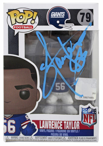 Giants Lawrence Taylor Authentic Signed #79 Funko Pop Vinyl Figure BAS #AD77131