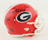 Kenny McIntosh Signed Georgia Bulldogs Mini Helmet (JSA COA) 2021 National Champ