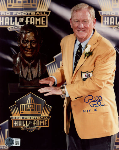 Bill Polian Autographed Indianapolis Colts 8x10 Photo HOF Beckett 45686