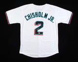 Jazz Chisholm Jr Signed Florida Marlins Jersey (JSA COA) Miami 2nd Baseman