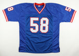 Carl Banks Signed New York Giants Jersey (Steiner) 2xSuper Bowl Champ XXI, XXV