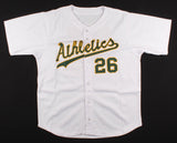 Scott Kazmir Signed Oakland Athletics A's Jersey (PSA COA) 3xAll Star Pitcher