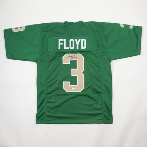 Michael Floyd Signed Notre Dame Fighting Irish Jersey (JSA COA) S.B. LI Champion