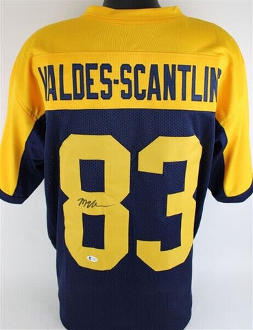 Marquez Valdes-Scantling Signed Green Bay Packers Jersey (Beckett COA) 2nd Yr WR