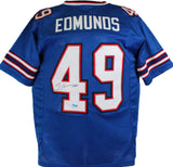 Tremaine Edmunds Autographed Blue Pro Style Jersey- Beckett W Hologram *Black