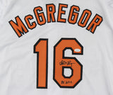 Scott McGregor Signed Baltimore Orioles Jersey Insc 83' WSC (JSA COA) 1976-1988