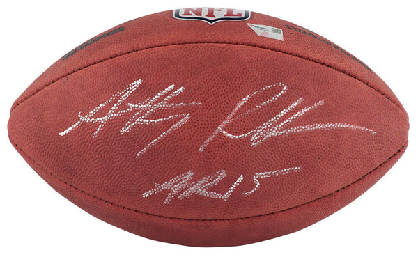 Anthony Richardson Signed Wilson Duke Official Football w/AR15 - (FANATICS COA)