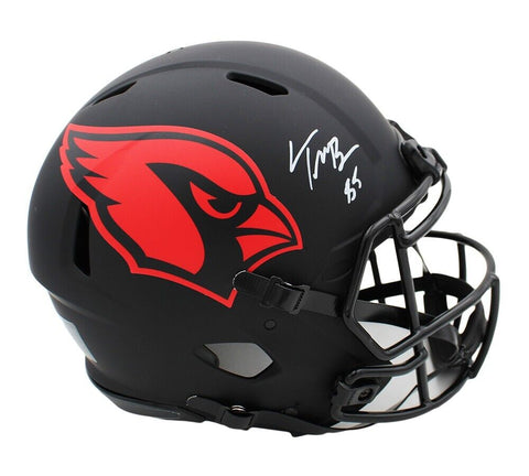 Trey McBride Signed Arizona Cardinals Speed Authentic Eclipse NFL Helmet