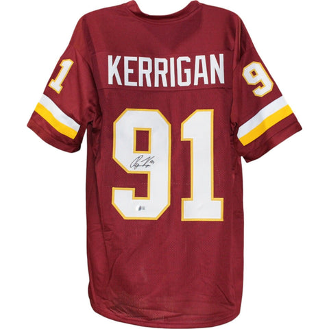 Ryan Kerrigan Autographed/Signed Pro Style Red XL Jersey Beckett Witness 49002