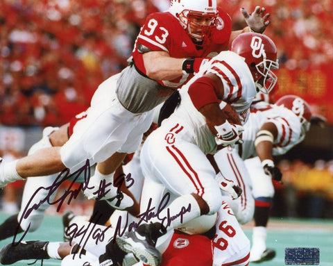 JARED TOMICH SIGNED AUTOGRAPHED NEBRASKA CORNHUSKERS 8x10 PHOTO COA