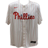 Bryce Harper Autographed/Signed Philadelphia Phillies White Jersey FAN 46688