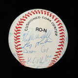 1994 Cubs ONL Baseball Team-Signed by (25) with Trebelhorn, Dunston,Trachsel LOA