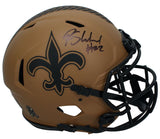 Rashid Shaheed Autographed Saints 2023 STS Authentic Speed Helmet Beckett