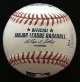 Oscar Taveras Signed OML Baseball (JSA) 22 yr old Cardinal OFer Killed 2014