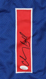 Chauncey Billups Signed Detroit Pistons Jersey (JSA COA) 5xAll Star Point Guard