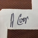 Autographed/Signed Amari Cooper Cleveland Brown Football Jersey Beckett BAS COA