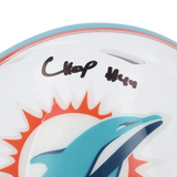 Chop Robinson Autographed Miami Dolphins Mini Speed Helmet Fanatics